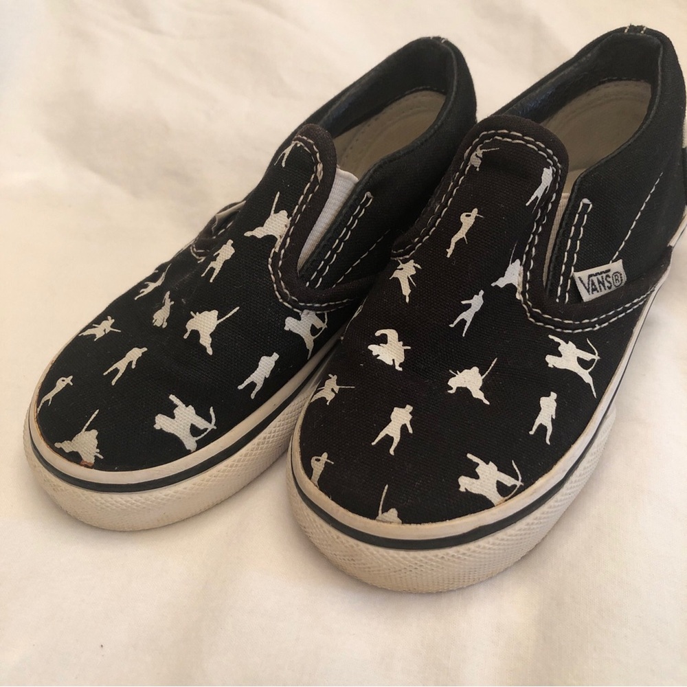Rare VANS Ninja Warrior Child’s Pull-on Sneakers Size Toddler 7.5